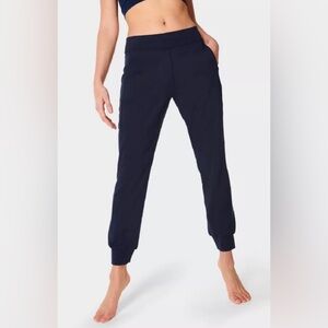 Sweaty Betty Navy Blue Jogger Pants Regular Athleisure - Size Medium